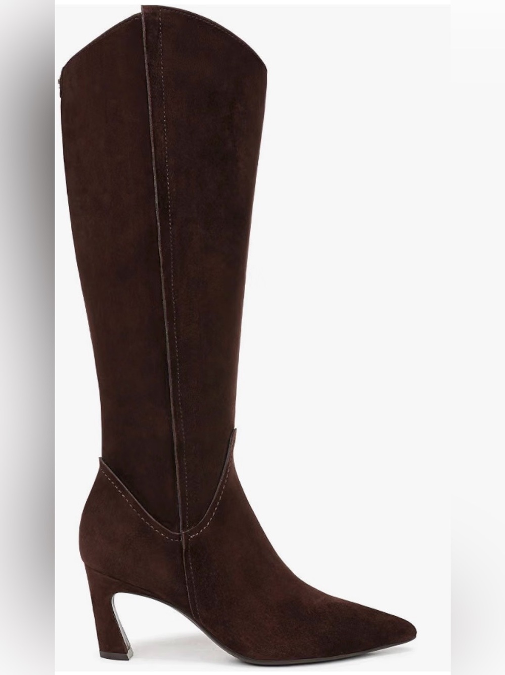BRAND NEW Naturalizer Emily boot, chocolate brown suede, sz 9